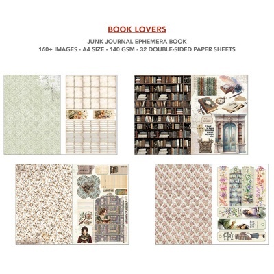 BOOK LOVERS Ephemera Book A4  CIAO BELLA  CBB005