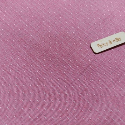 Tecido Tilda "Creating Memories" Chambray Tinydot Pintas Vermelho/Cereija   T 160081