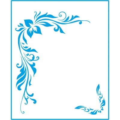 STM-056 - STENCIL - CANTONEIRA