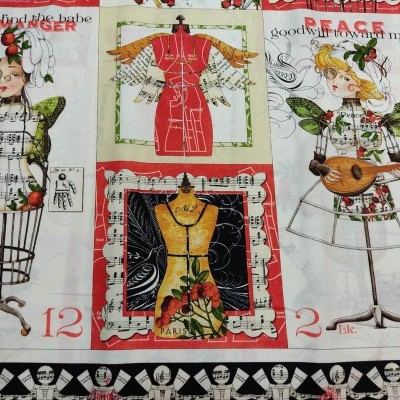 TECIDO QUILTING TREASURES PAINEL COSTURA