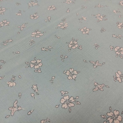 TECIDO LIBERTY "Field Rose" AZUL T1551