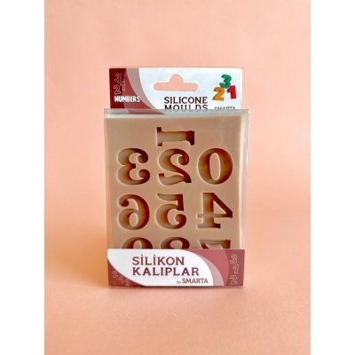 Molde de Silicone Smarta - Numbers 10x13cm Ref.: NU1013021