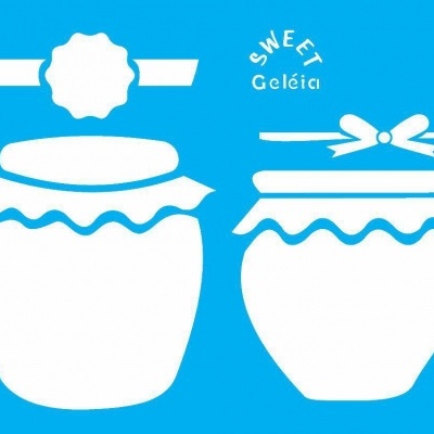 STENCIL 20X25 Sweet Geléia 2082