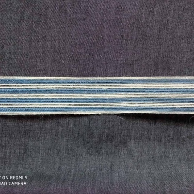 FITA LINHO RISCAS AZUL/CREME 040.0320 F0086