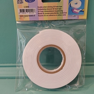 Fita dupla face Foam tape 1mm