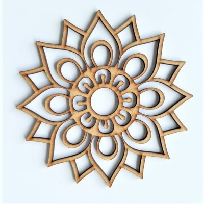 MANDALA MDF 15X15CM E-3005 06