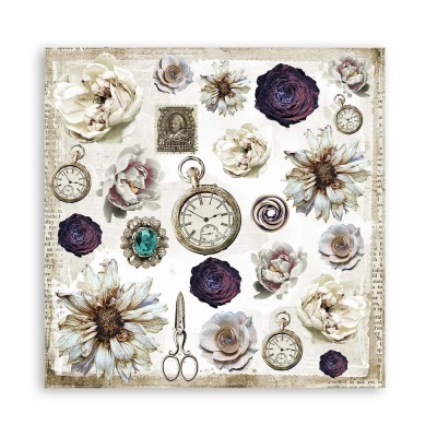 ALBUM SCRAP 10 FOLHAS 20,3x20,3cm STAMPERIA SBBS 34