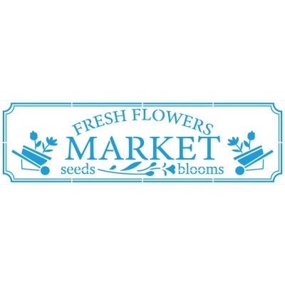 Stencil Estreito – Coleções My Farm – Market Ref.: STE-393