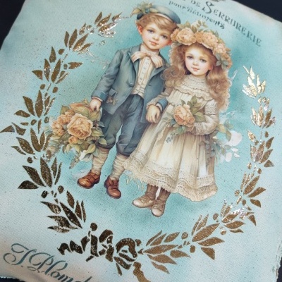 Kit Almofada "Meninos Vintage"