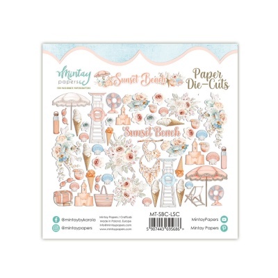 DIE CUTS MINTAY "Sunset Beach" MT-SBC-LSC
