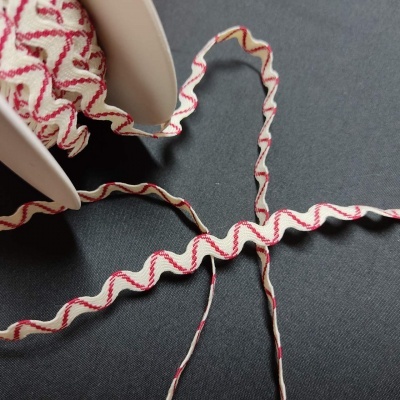 Grega média V.D. 217220 Vermelho/Cru G0064