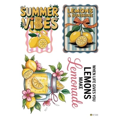 Papel Transfer Pro - Lemons  20x28cm  13268
