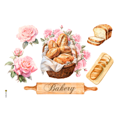 Papel transfer "Sweet Bread" 2    20x28cm  13046