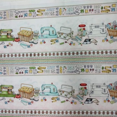 Tecido MAYWOOD "Measure Twice" 9891-P T1711