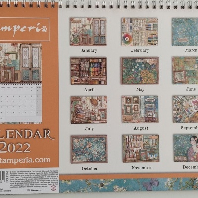 Calendário 2022 "Atelier Des Arts" ECL2205