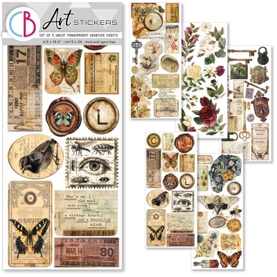 Adesivos Cabinet of Curiosities Ciao Bella CBI001