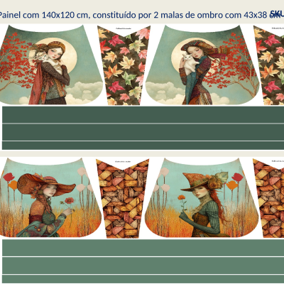 Painel "Outono é Belo" c/140x120cm 2900 456