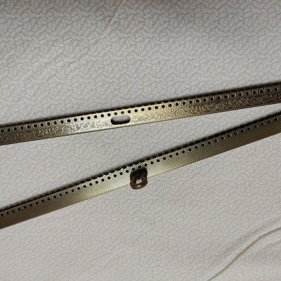 Fecho metal ouro velho 25x13-13,5mm  C12055