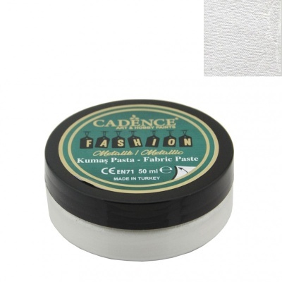 Pasta Textil FASHION METALLIC - Perla Marca: CADENCE  FMP-01