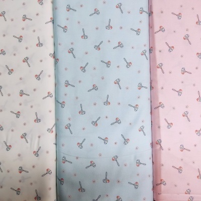 Tecido BabyBoom Sons 9529.101 Branco