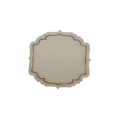 Placa desenhada Pequena  5x5cm 98422.1