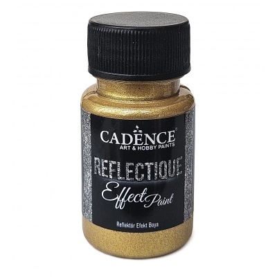 Reflectique Effect Paint GOLD 50ml  CADENCE  REF01