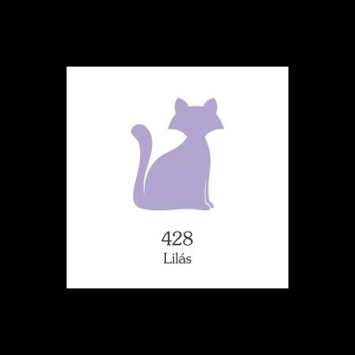 TINTA TECIDO GATO PRETO 40ML 428 Lilás