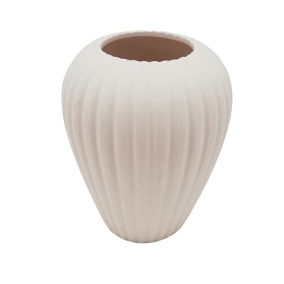 Jarra mini frisada sem gargalo grande   chacota 12cm  J60002