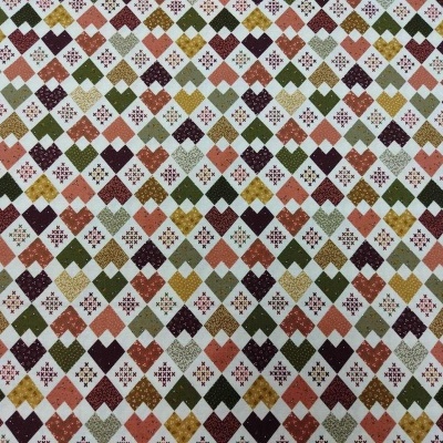 Tecido H.G.& Co. "Home Sweet Home" by Debbie Busby 3165 GH00194M