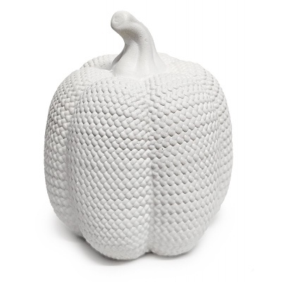 Abóbora "Vestida" resina 10x9cm  3120