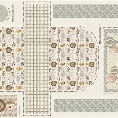 Painel F&F BOLSA SAFARI (+/- 0,75cm )  SA010