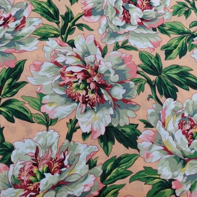 TECIDO ROWAN FLORES B13 PWPJ069-PEACH