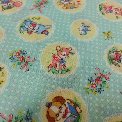 TECIDO QUILT-GATE "DEAR LITTLE WORLD" 13D T1772