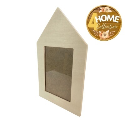 Moldura casa (foto 10x15cm) Tamanho: 27x15cm  91036