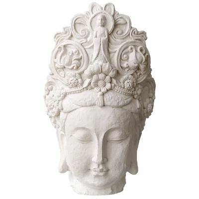 Cabeça Bali 43x27x17cm resina poliuretano 1957