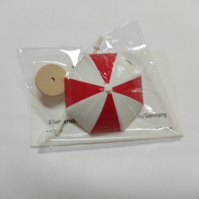 Chapéu de sol vermelho 6cm