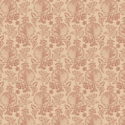 Tecido "EVELYN'S HOPE CHEST" FUNKY LEAF R101079D  BEIGE