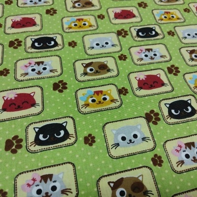 TECIDO FABRICART GATOS 12903 T1300