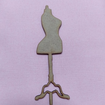 Manequim mdf 4,5x13,5cm 3656