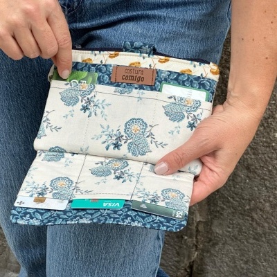 Workshop com a Cláudia da Riera ALTA "clutch", porta moedas