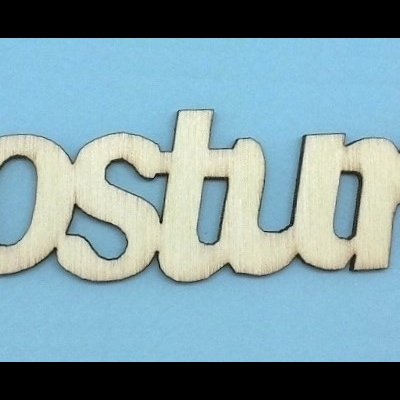 Palavra "Costura" 12,5x3cm 9804.1