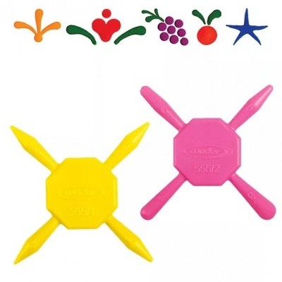 pinta-bolinhas pontas pequenas e grandes.CO555 KIT