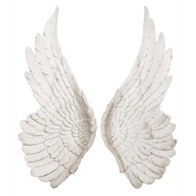 Conjunto Asas de Resina CADENCE 53x21x6cm  3057
