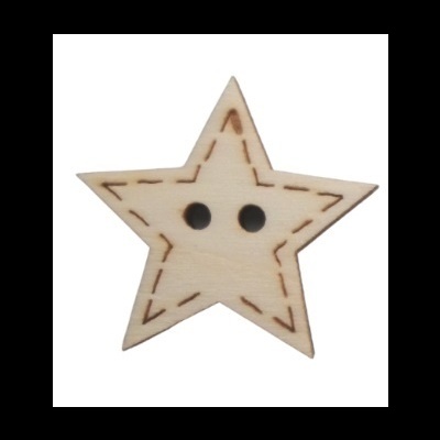 Estrela c/pesponto 3cm 98394.1