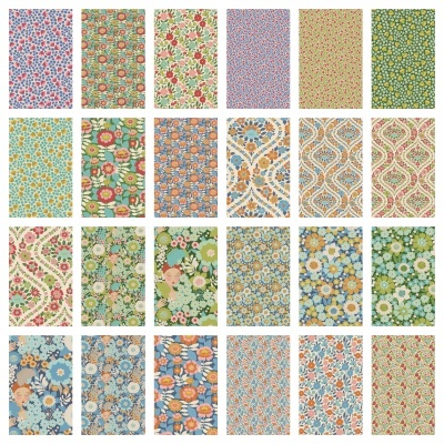 Tecido Tilda "WALLFLOWER" 100619