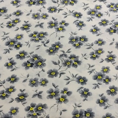 TECIDO FREE SPIRIT FLORES N34 PWDS137