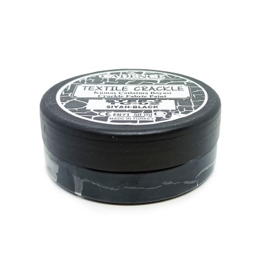 Craquelador textil (PASSO 2 - Preto) 50ml CADENCE TC02