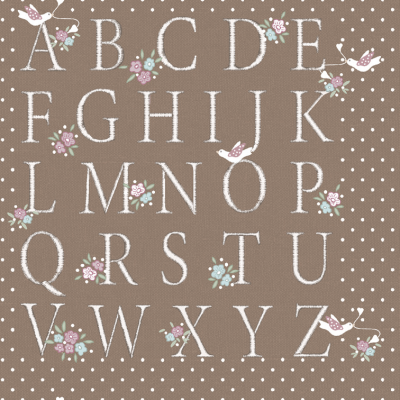 TECIDO "LOVE FAMILY" BY VÉRONIQUE REQUENA 59002