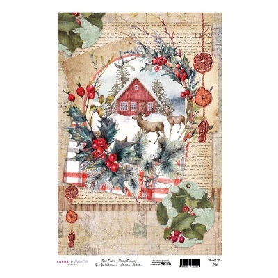 Papel arroz Cadence A3 PA895  30x41cm