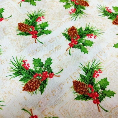 Tecido Henry Glass "Christmas Legend" by bruce Park 9516 T1651